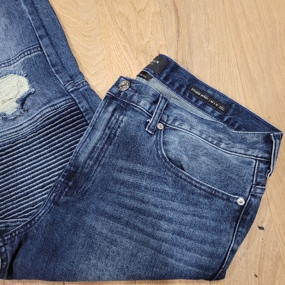 PacSun Men's Stacked Skinny Jeans - Picture 6 of 12